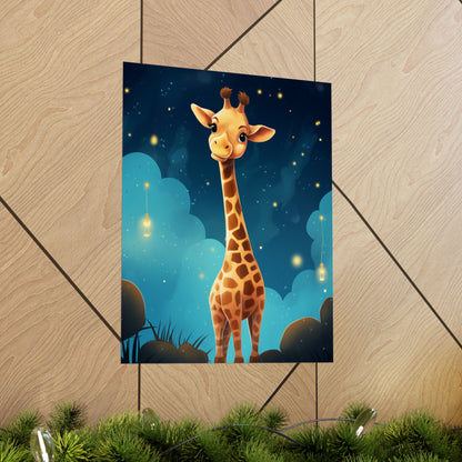 Goodnight Giraffe - Poster