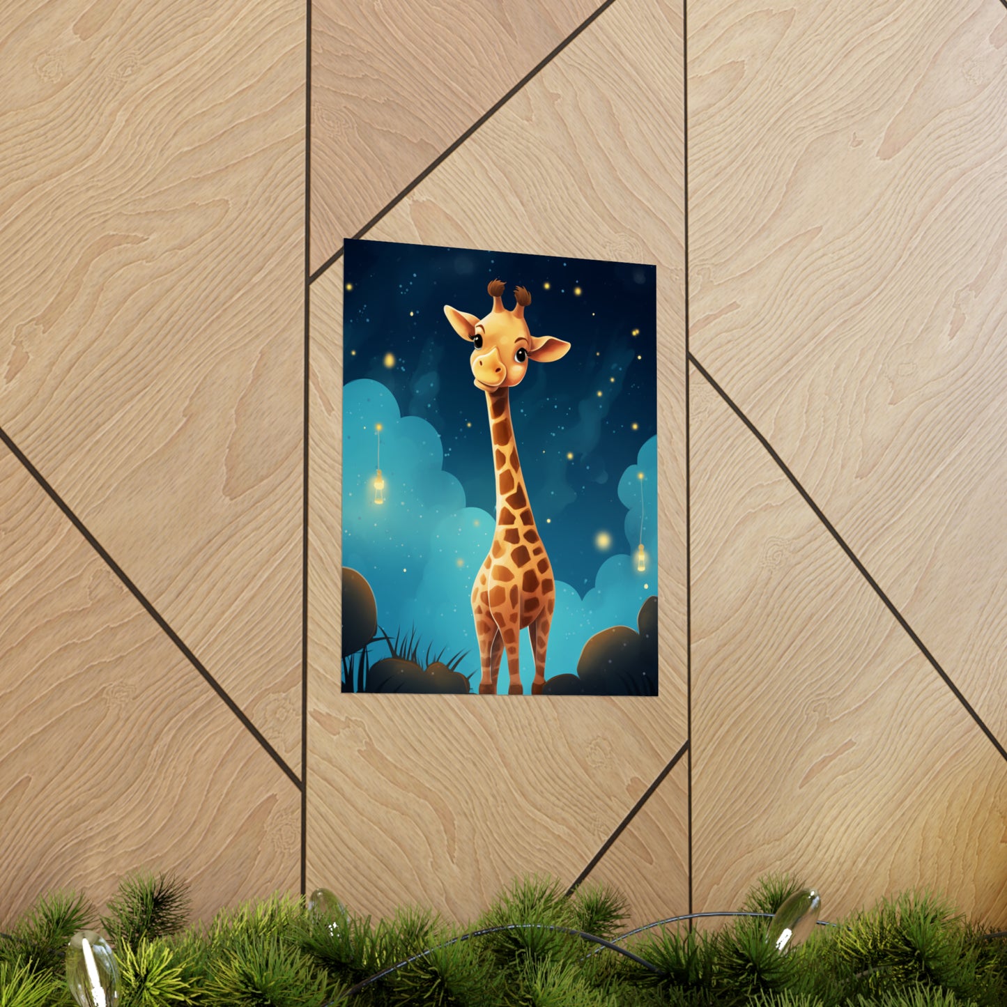 Goodnight Giraffe - Poster