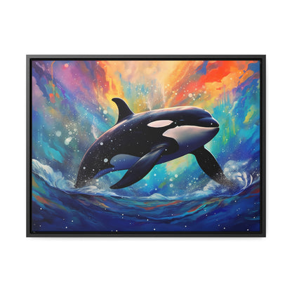 Orca - Gallery Framed Canvas Wall Art