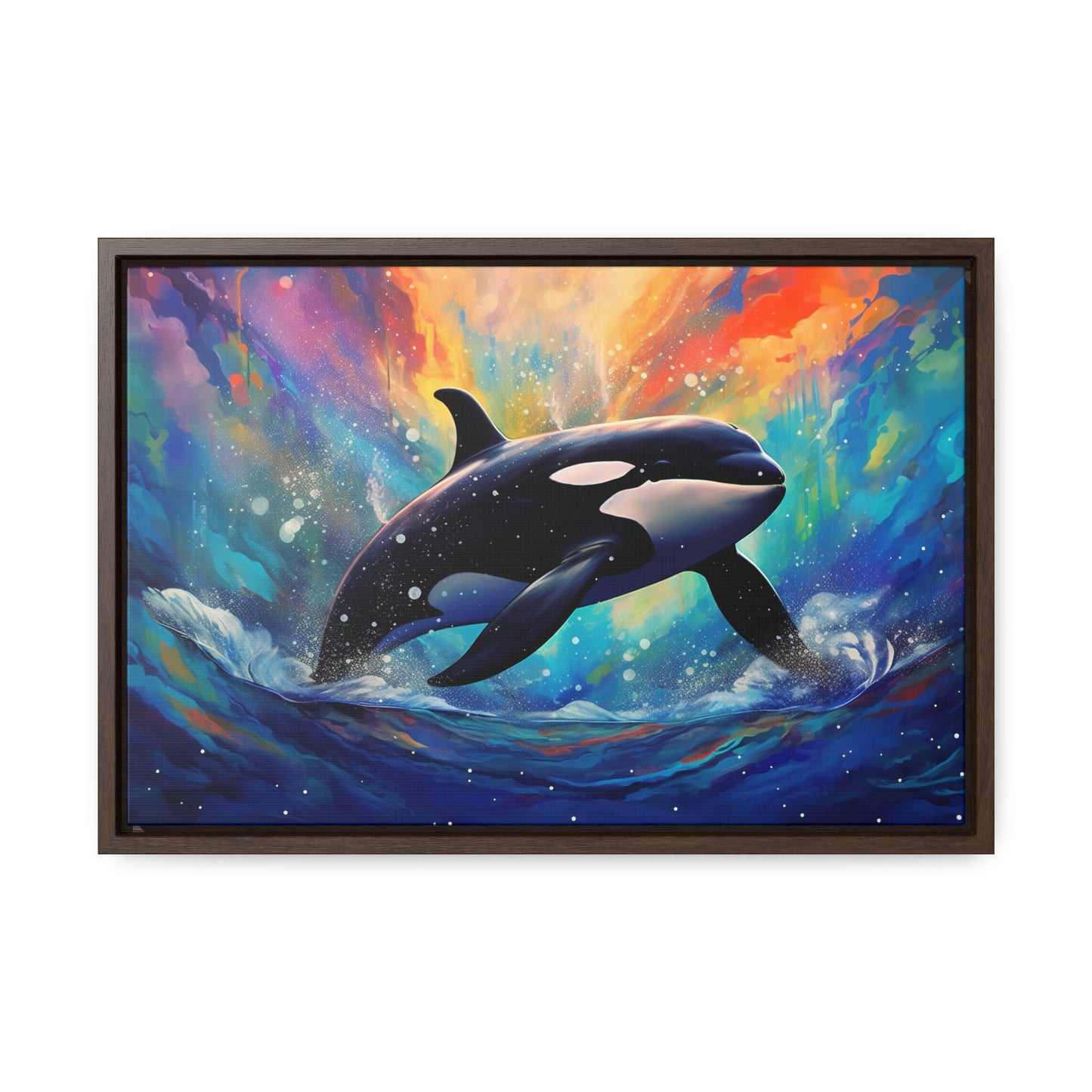 Orca - Gallery Framed Canvas Wall Art