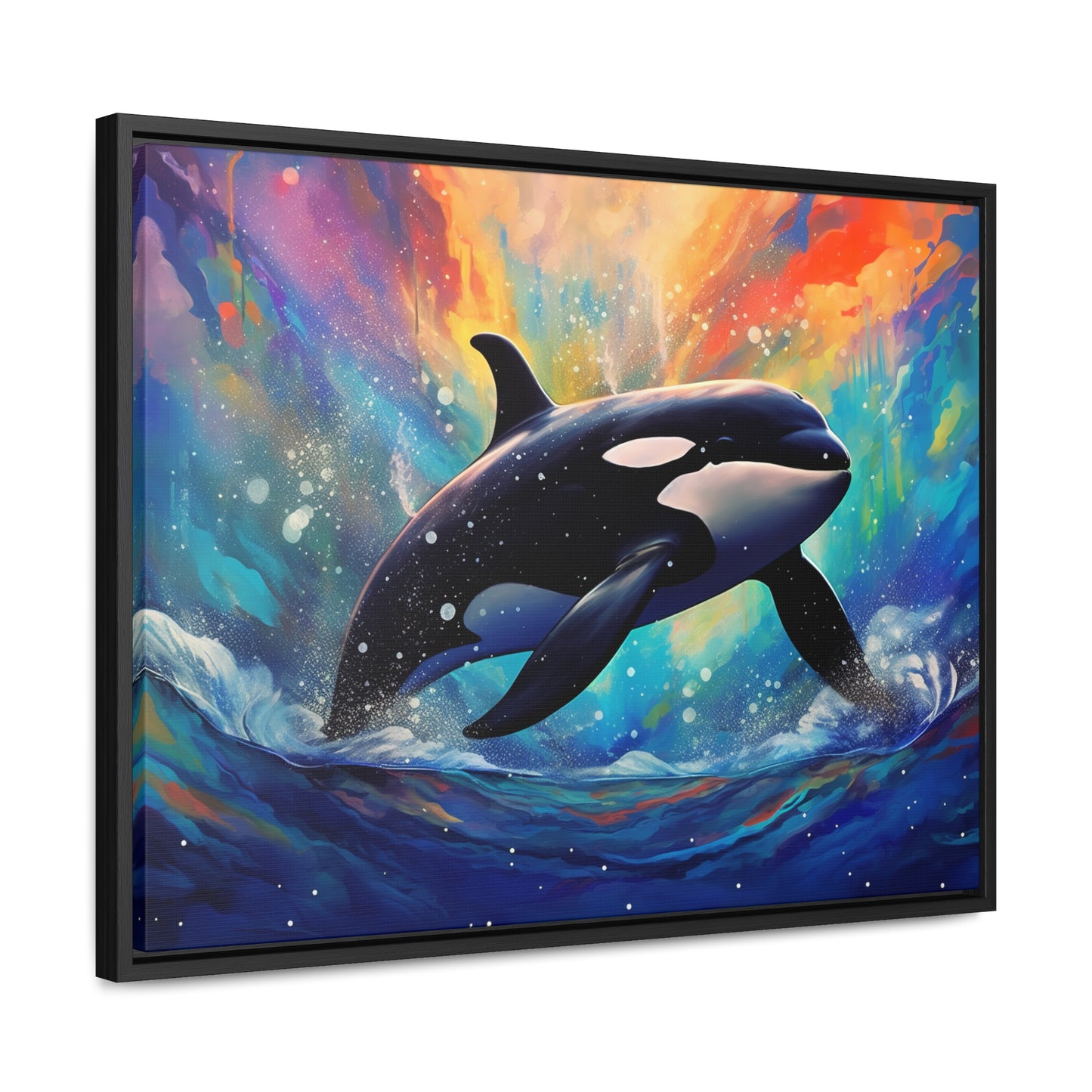 Orca - Gallery Framed Canvas Wall Art