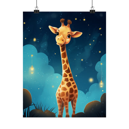 Goodnight Giraffe - Poster