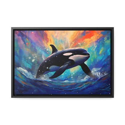 Orca - Gallery Framed Canvas Wall Art