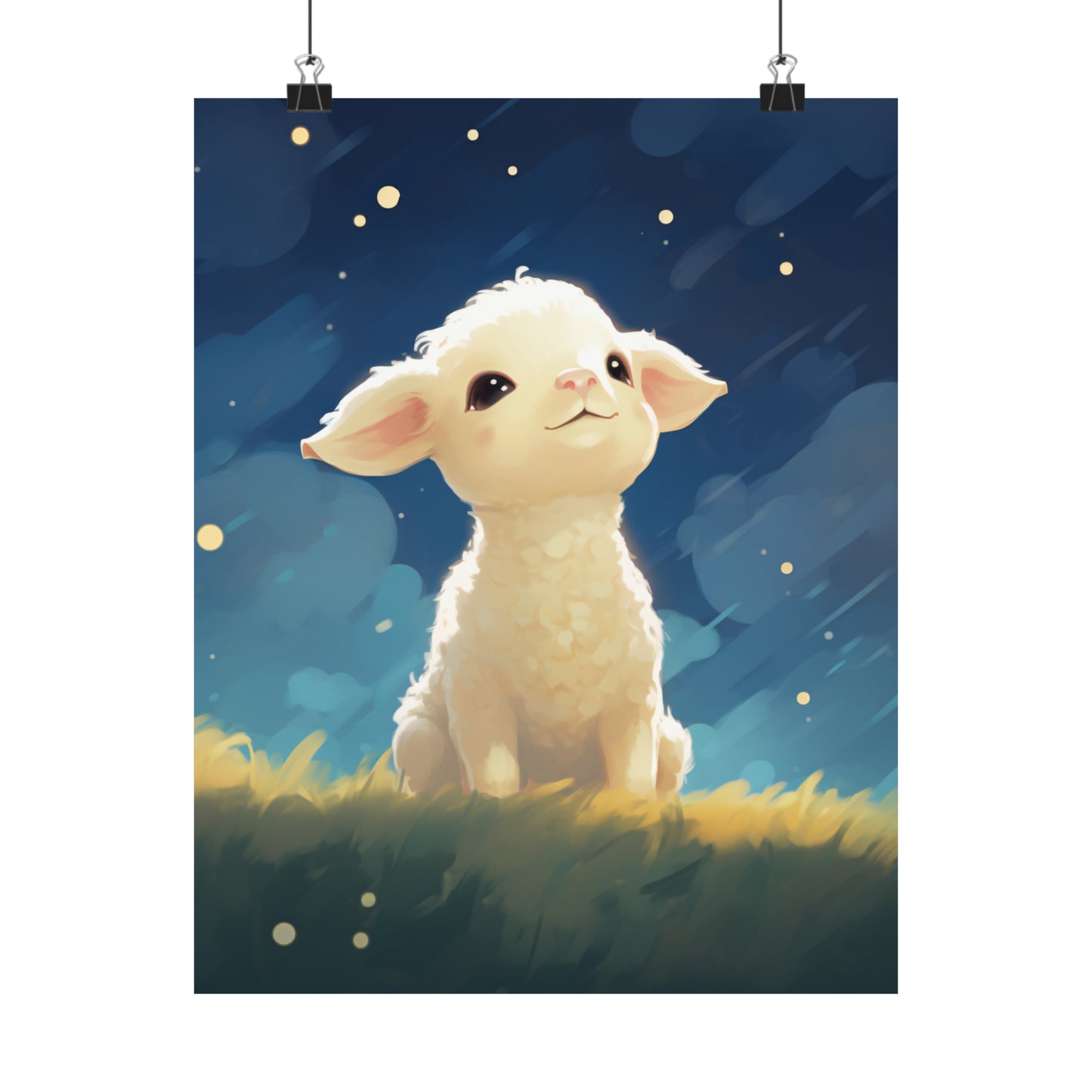 Goodnight Lamb - Premium Matte Poster