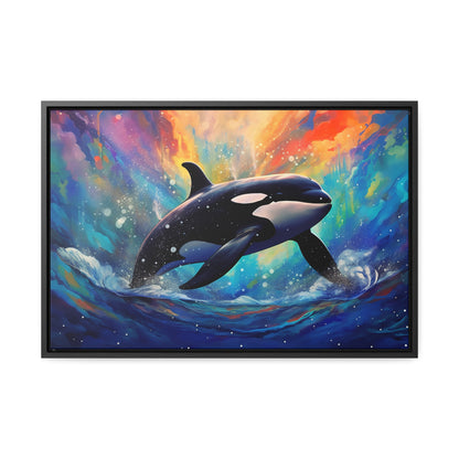 Orca - Gallery Framed Canvas Wall Art