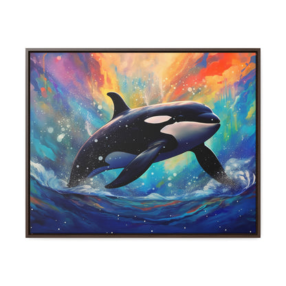 Orca - Gallery Framed Canvas Wall Art