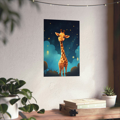 Goodnight Giraffe - Poster