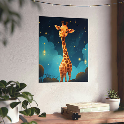 Goodnight Giraffe - Poster