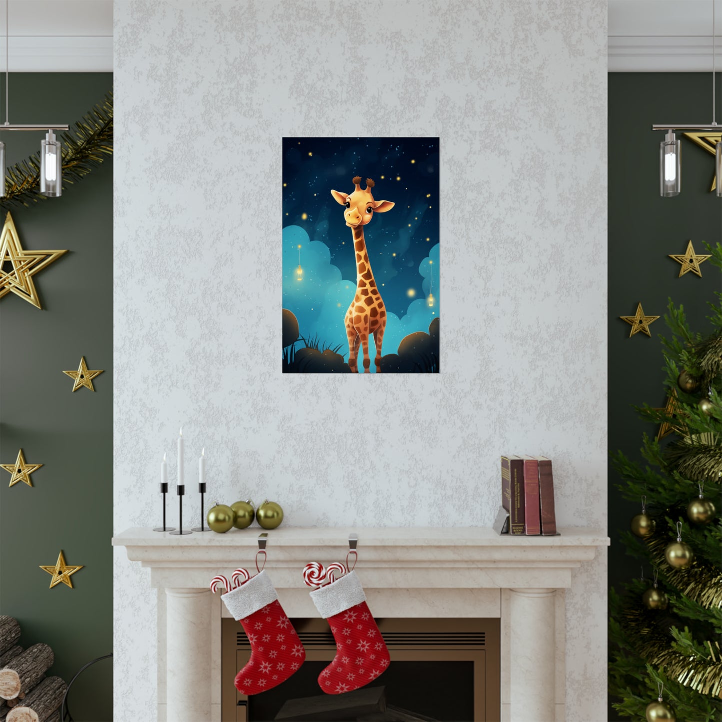 Goodnight Giraffe - Poster