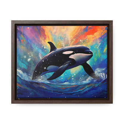 Orca - Gallery Framed Canvas Wall Art