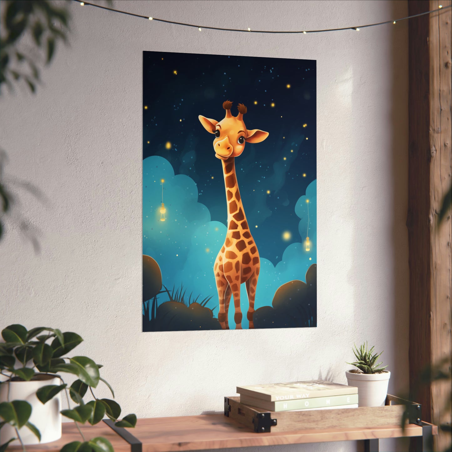 Goodnight Giraffe - Poster