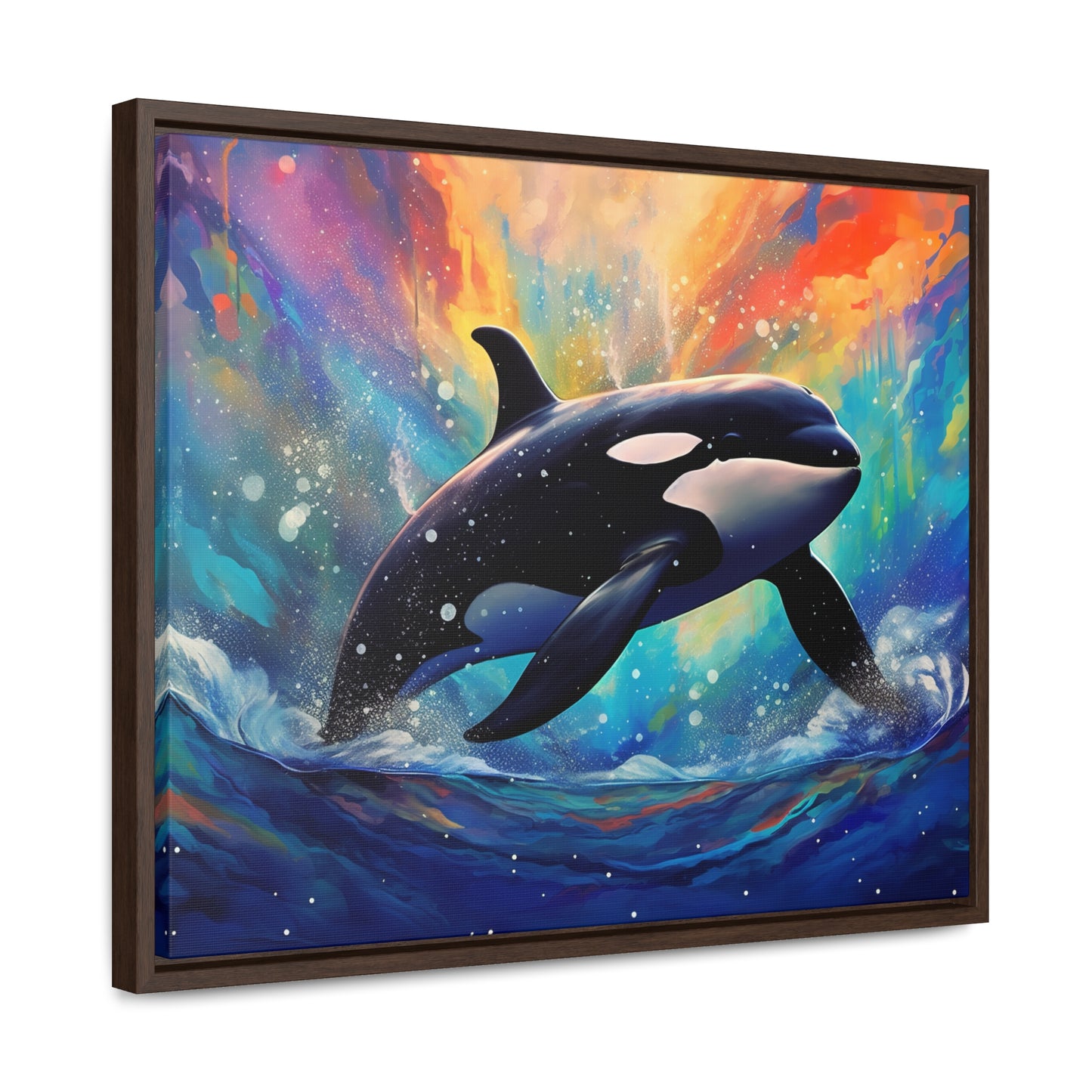 Orca - Gallery Framed Canvas Wall Art