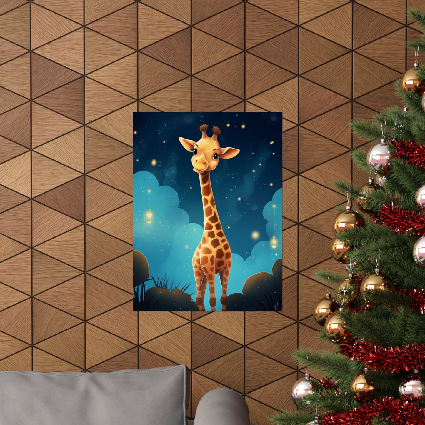 Goodnight Giraffe - Poster