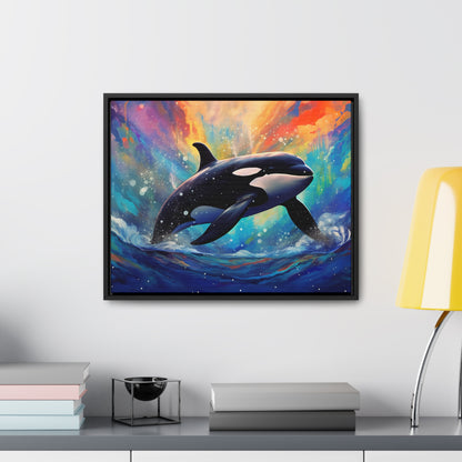 Orca - Gallery Framed Canvas Wall Art