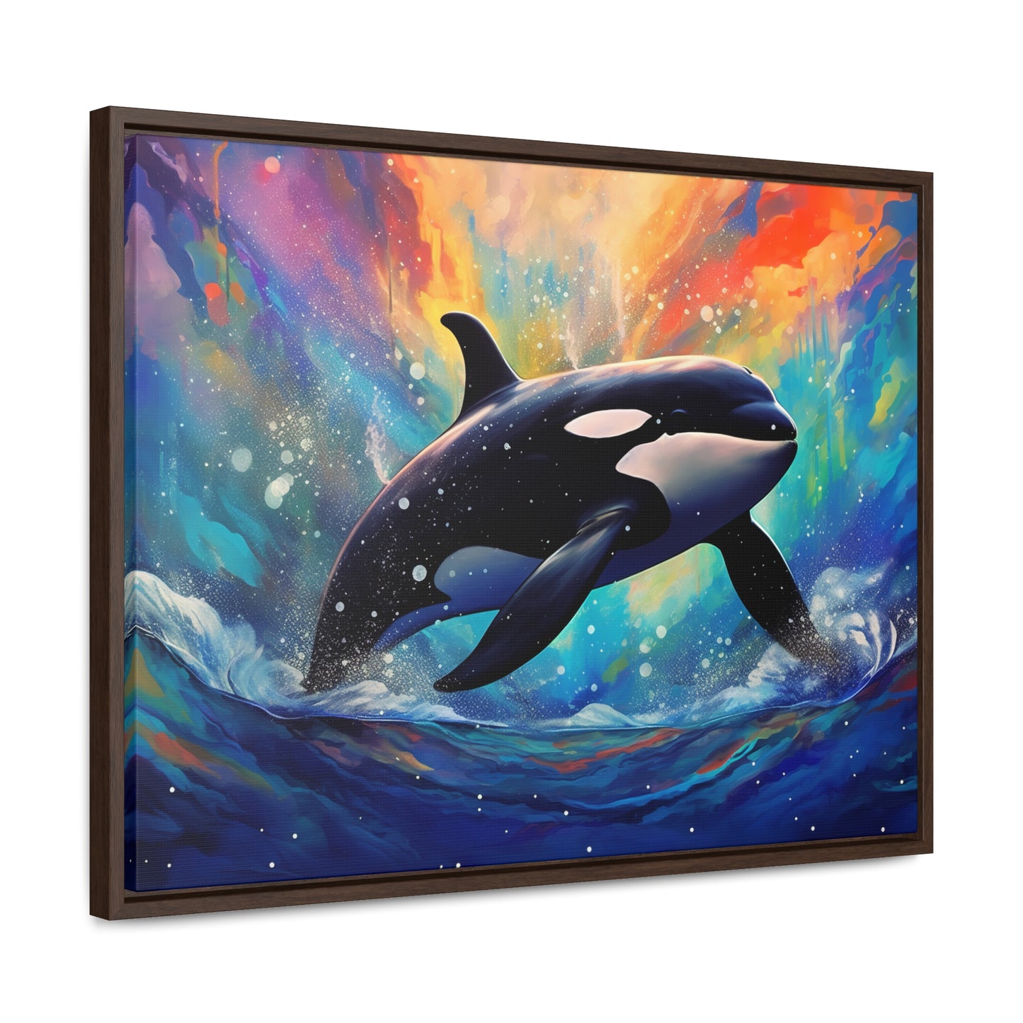 Orca - Gallery Framed Canvas Wall Art