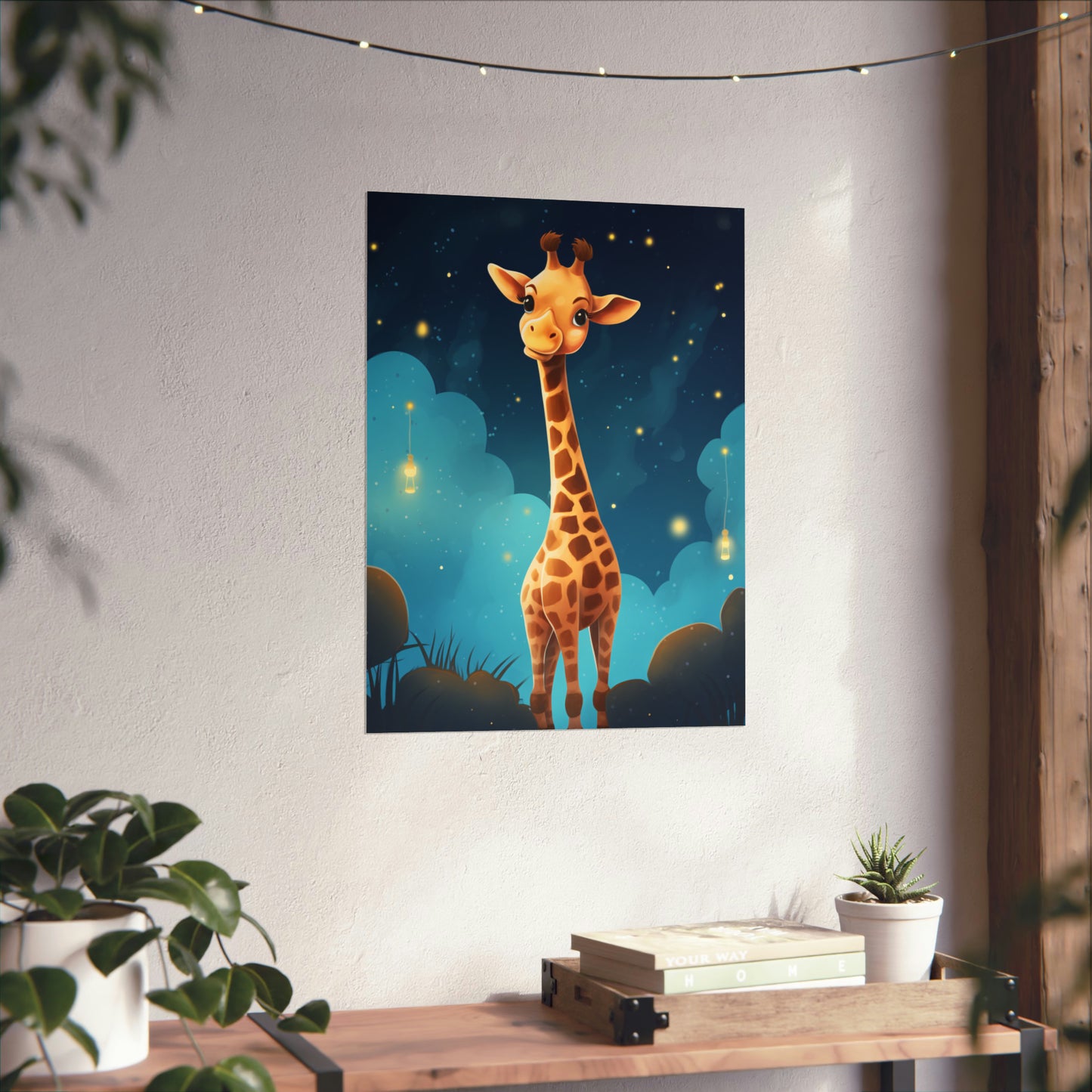 Goodnight Giraffe - Poster