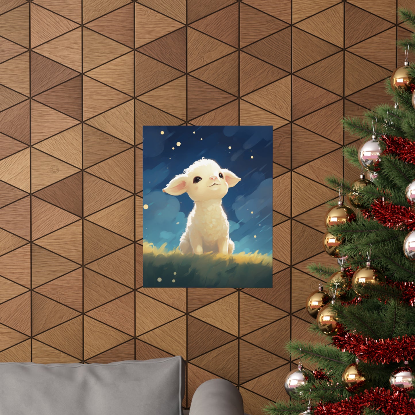 Goodnight Lamb - Premium Matte Poster