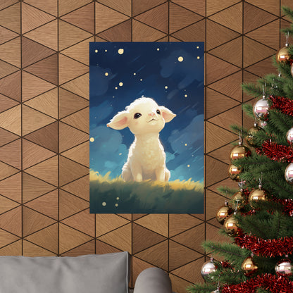 Goodnight Lamb - Premium Matte Poster