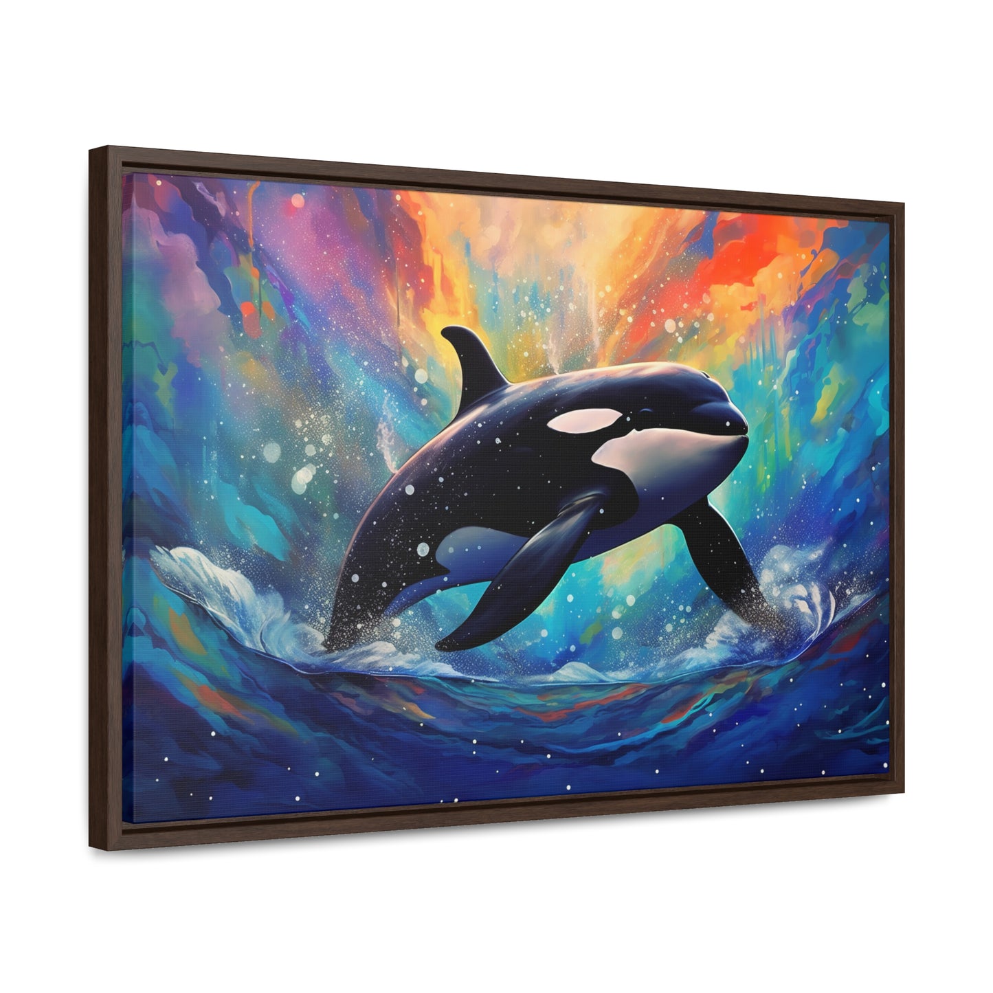 Orca - Gallery Framed Canvas Wall Art