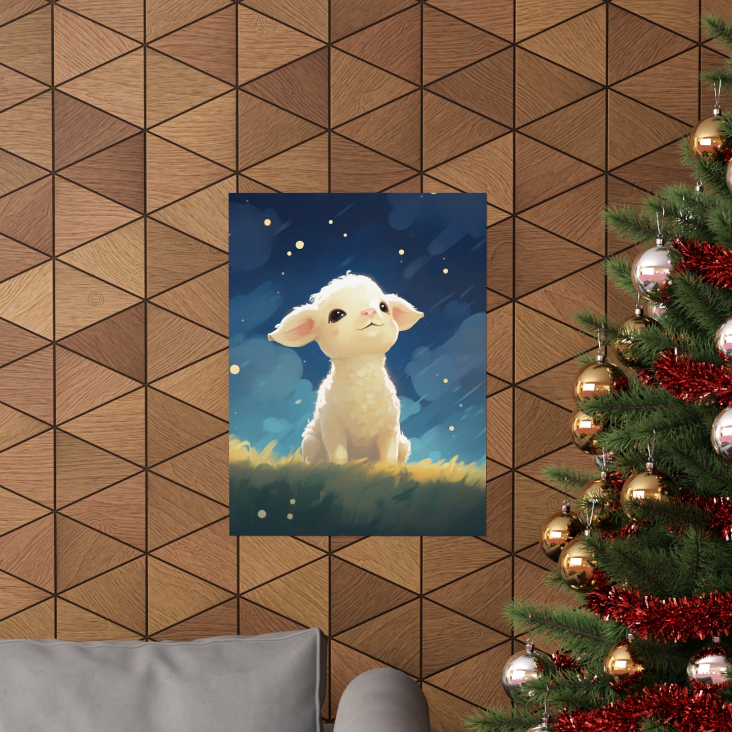 Goodnight Lamb - Premium Matte Poster