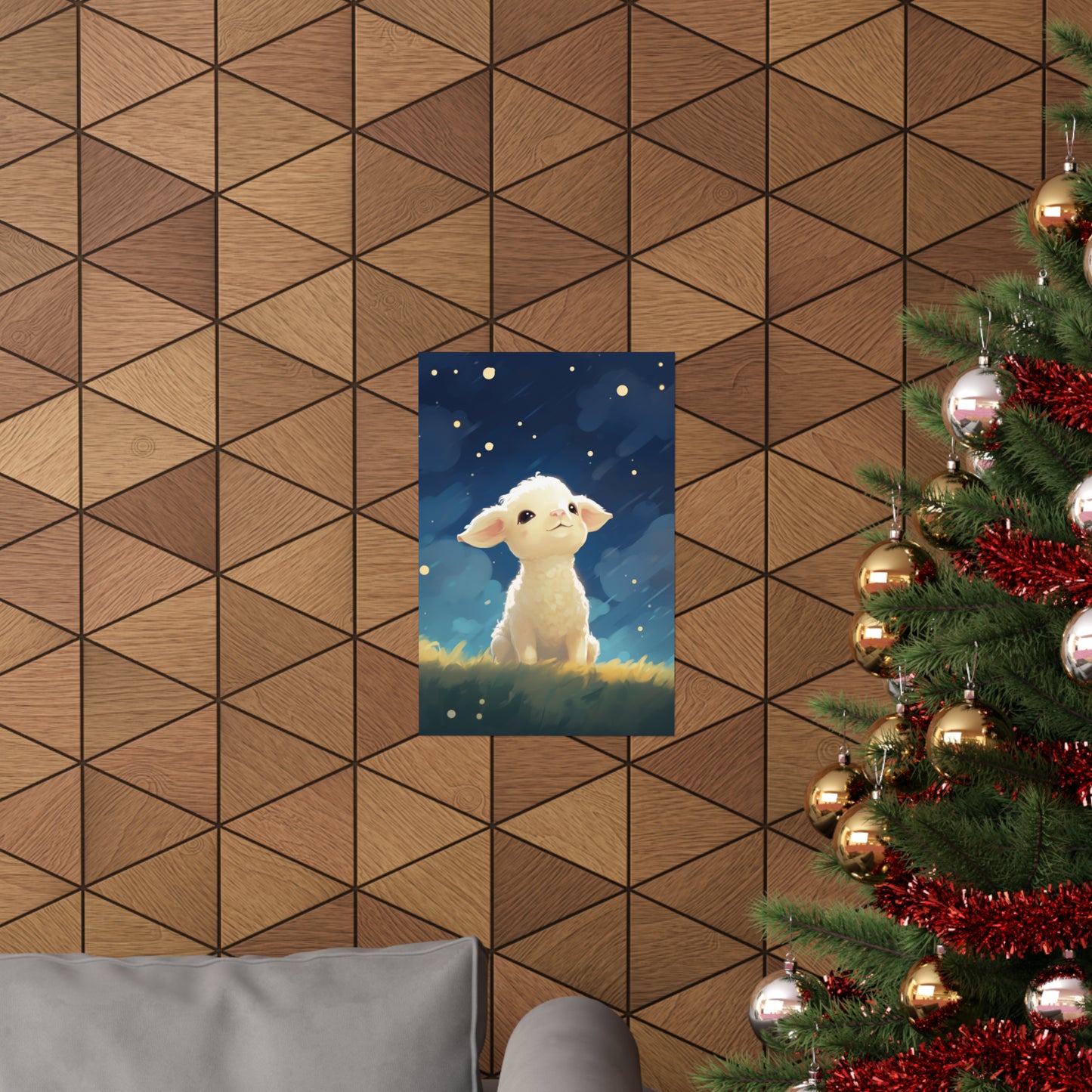 Goodnight Lamb - Premium Matte Poster