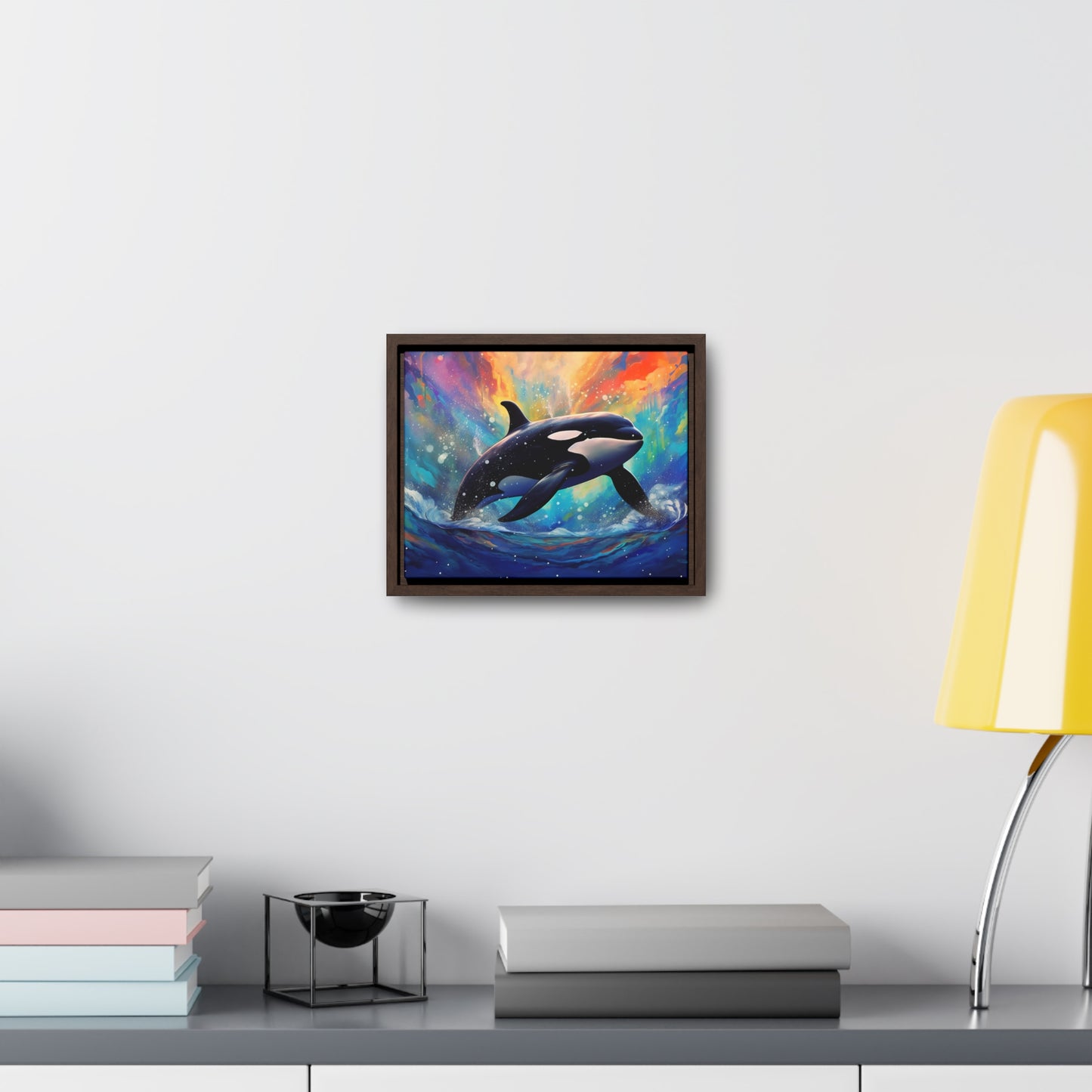 Orca - Gallery Framed Canvas Wall Art