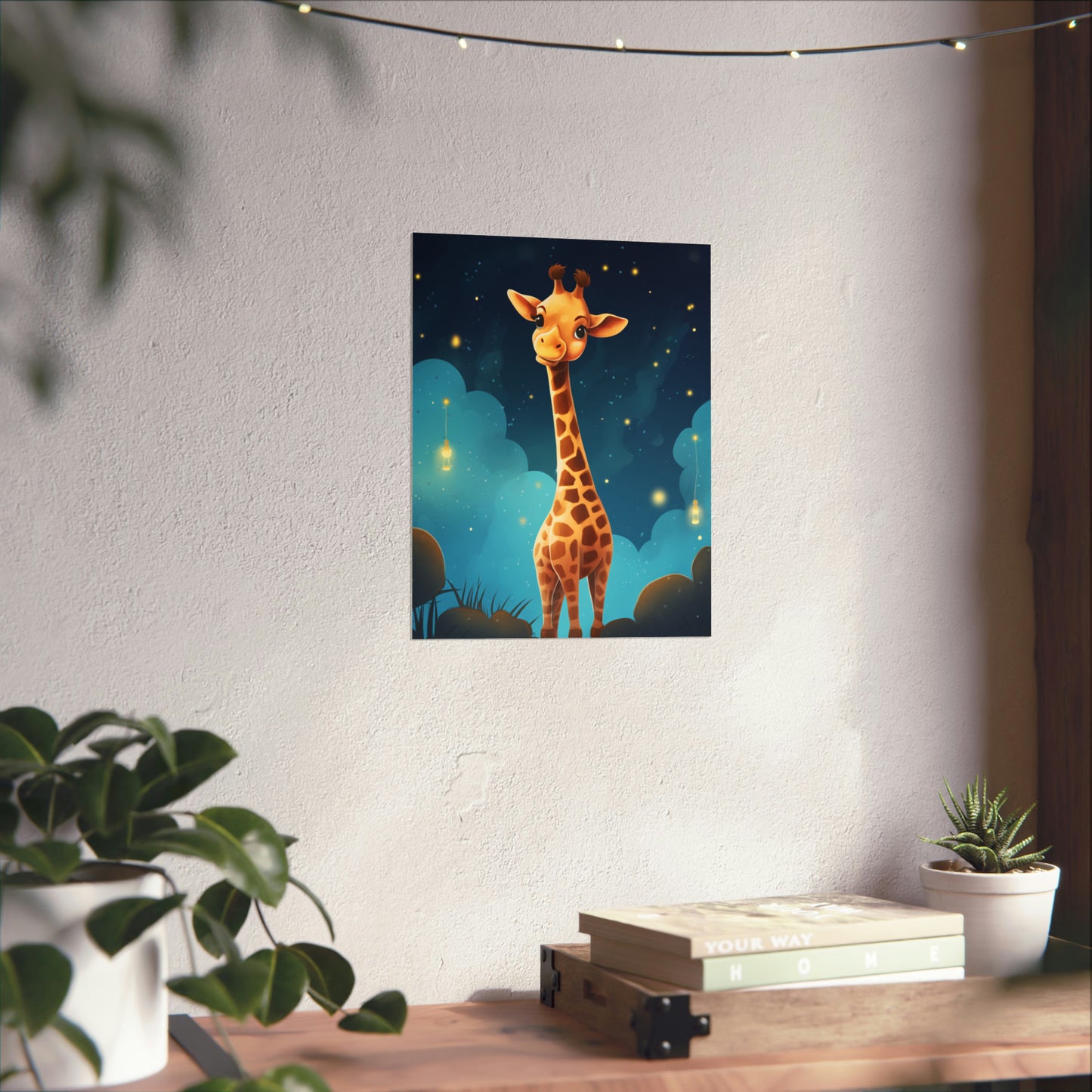 Goodnight Giraffe - Poster