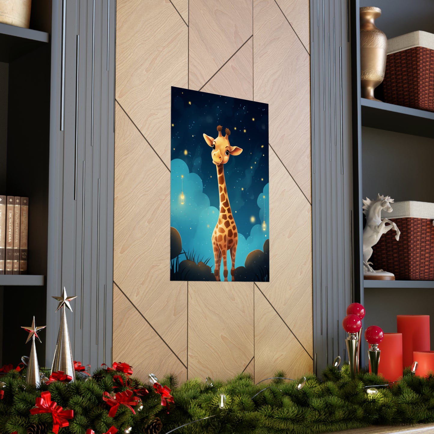 Goodnight Giraffe - Poster