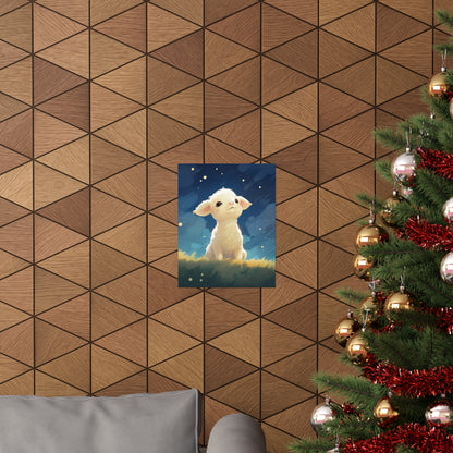 Goodnight Lamb - Premium Matte Poster