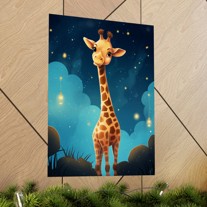 Goodnight Giraffe - Poster