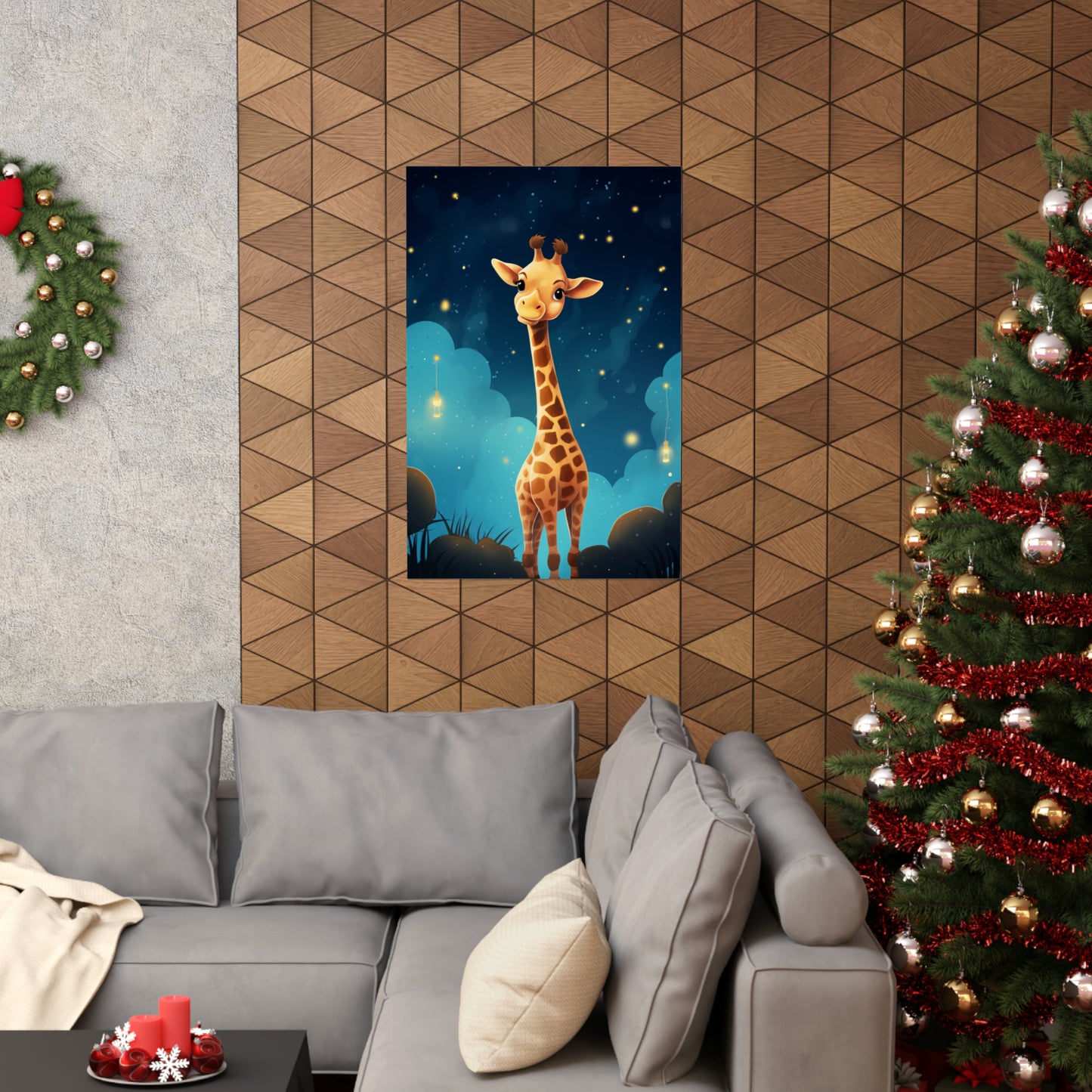 Goodnight Giraffe - Poster