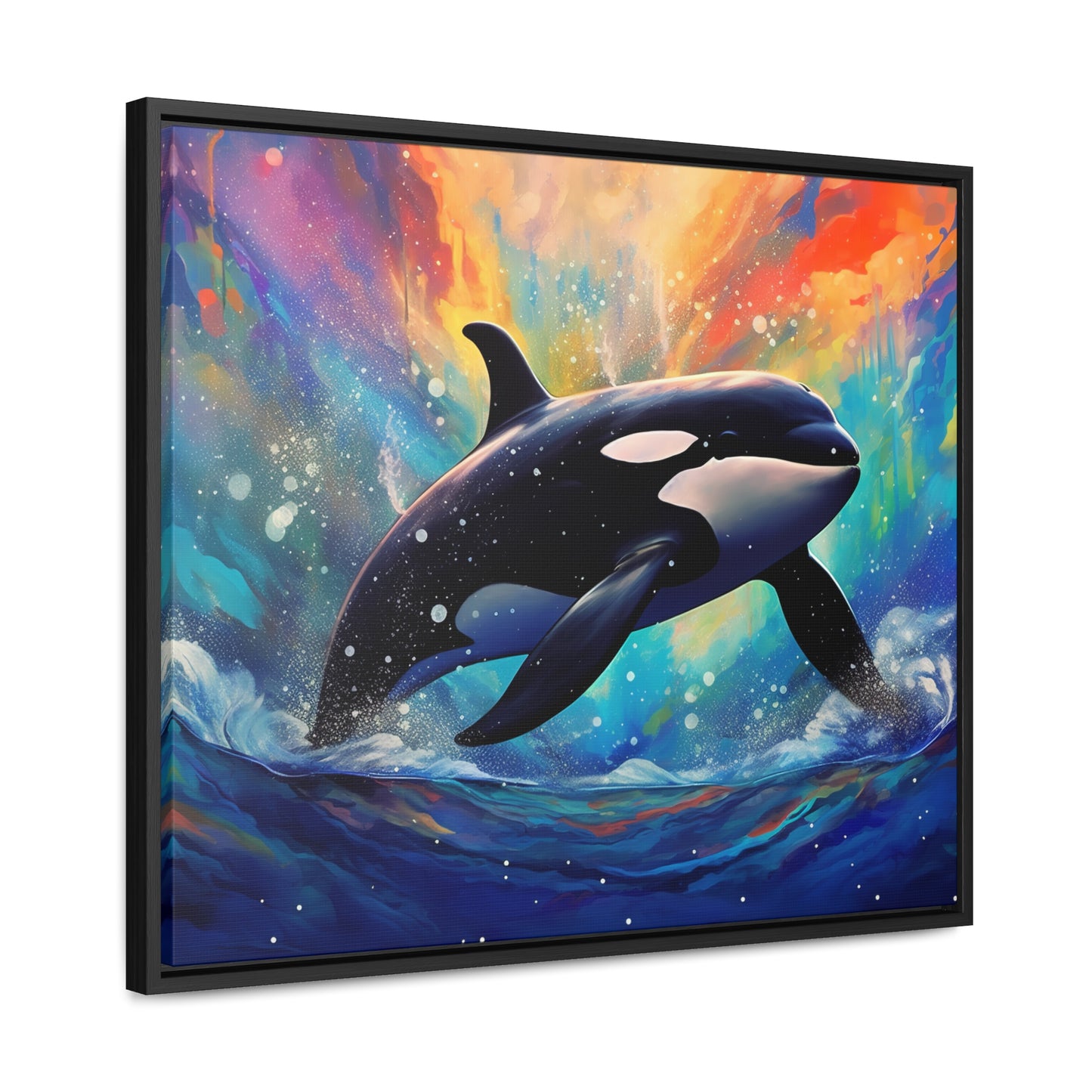 Orca - Gallery Framed Canvas Wall Art