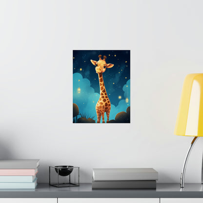 Goodnight Giraffe - Poster