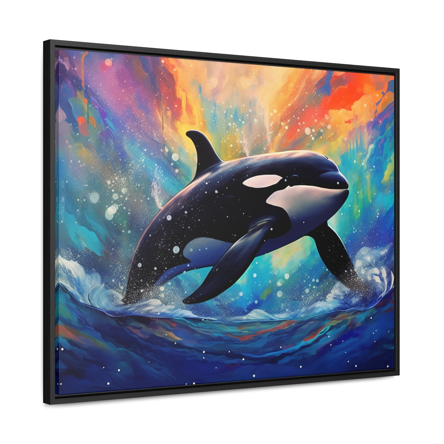 Orca - Gallery Framed Canvas Wall Art