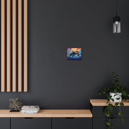 Orca - Gallery Framed Canvas Wall Art