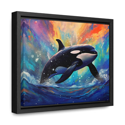 Orca - Gallery Framed Canvas Wall Art