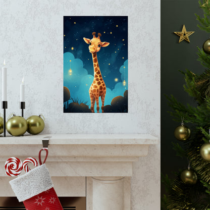 Goodnight Giraffe - Poster