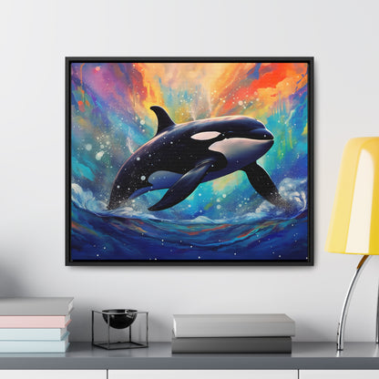 Orca - Gallery Framed Canvas Wall Art