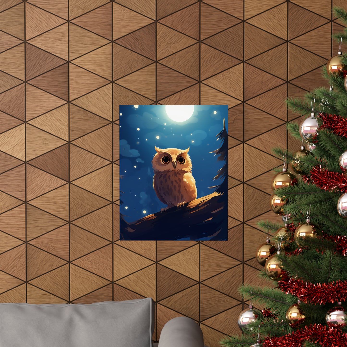 Goodnight Owl - Premium Matte Poster