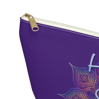 Purple Mandala, Happy Silly Joy - Accessory Bag