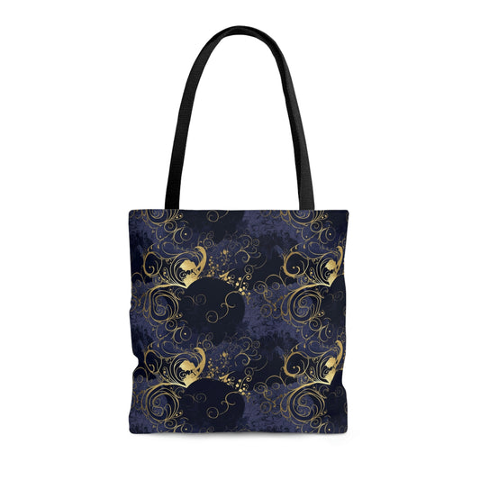 Gold Swirls - Tote Bag