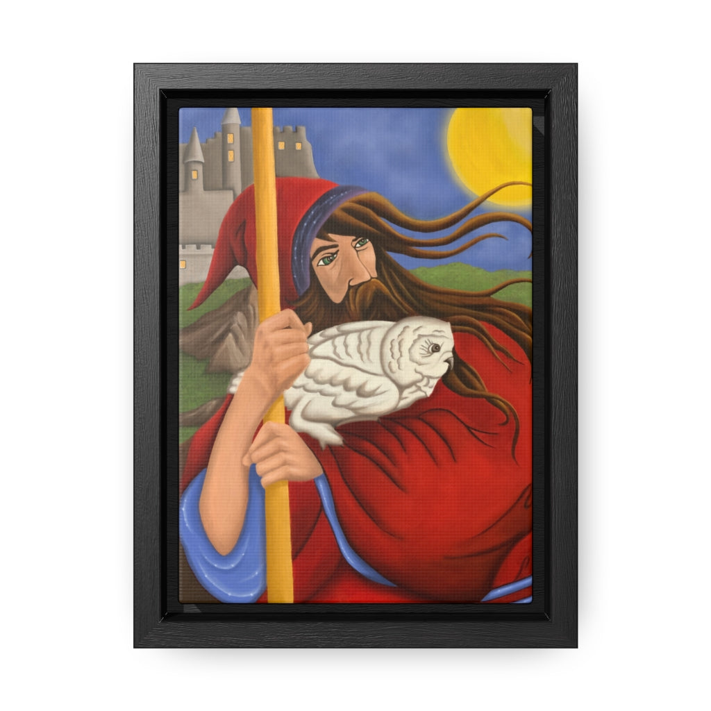 Wizard - Gallery Framed Canvas Wall Art