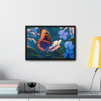 Butterfly - Gallery Framed Canvas Wall Art