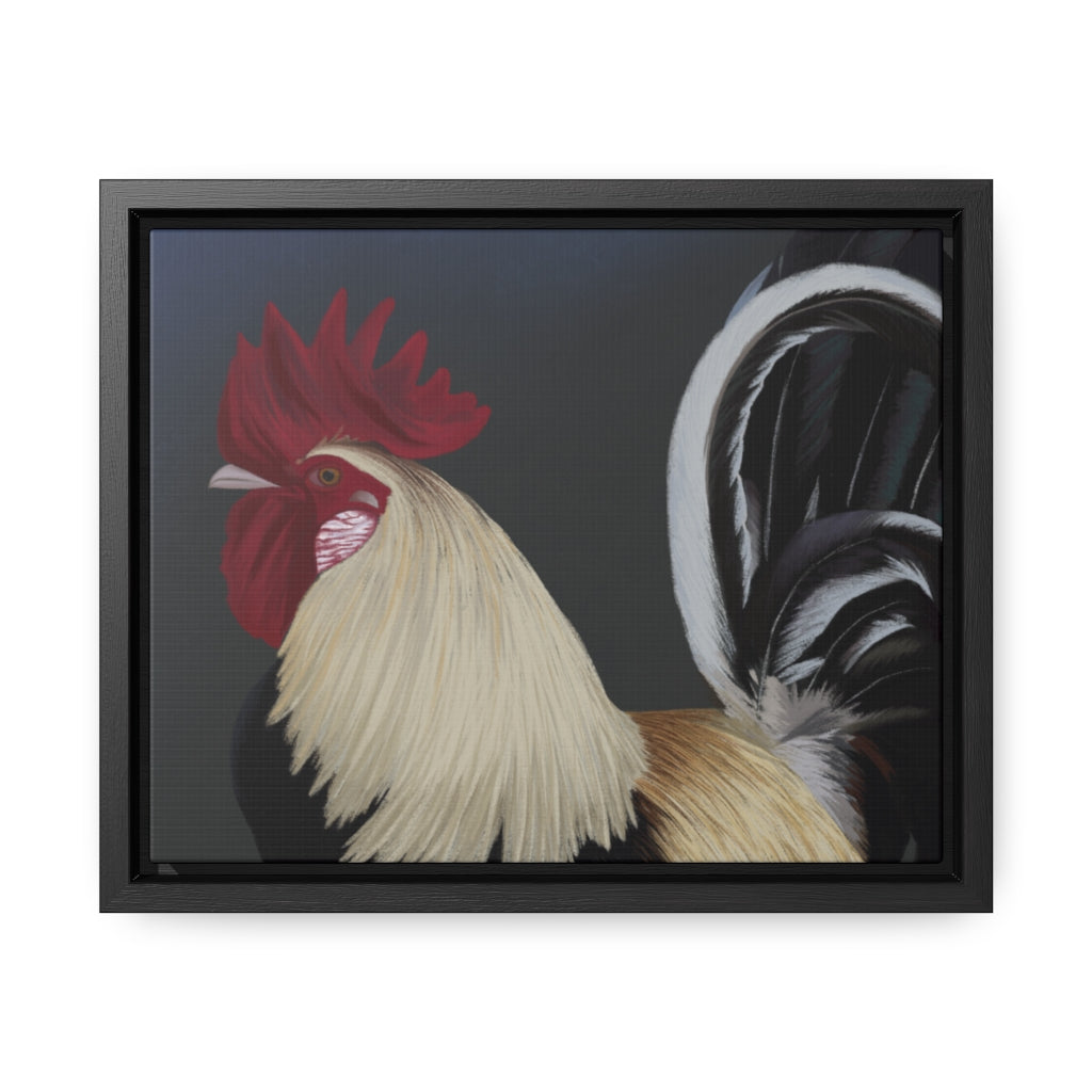 Rooster - Gallery Framed Canvas Wall Art