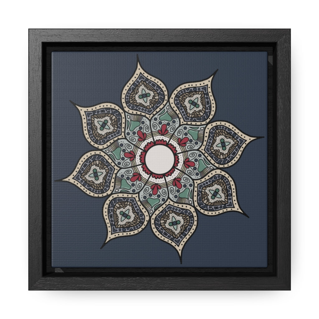 Farmhouse Mandala - Gallery Framed Canvas Wall Art