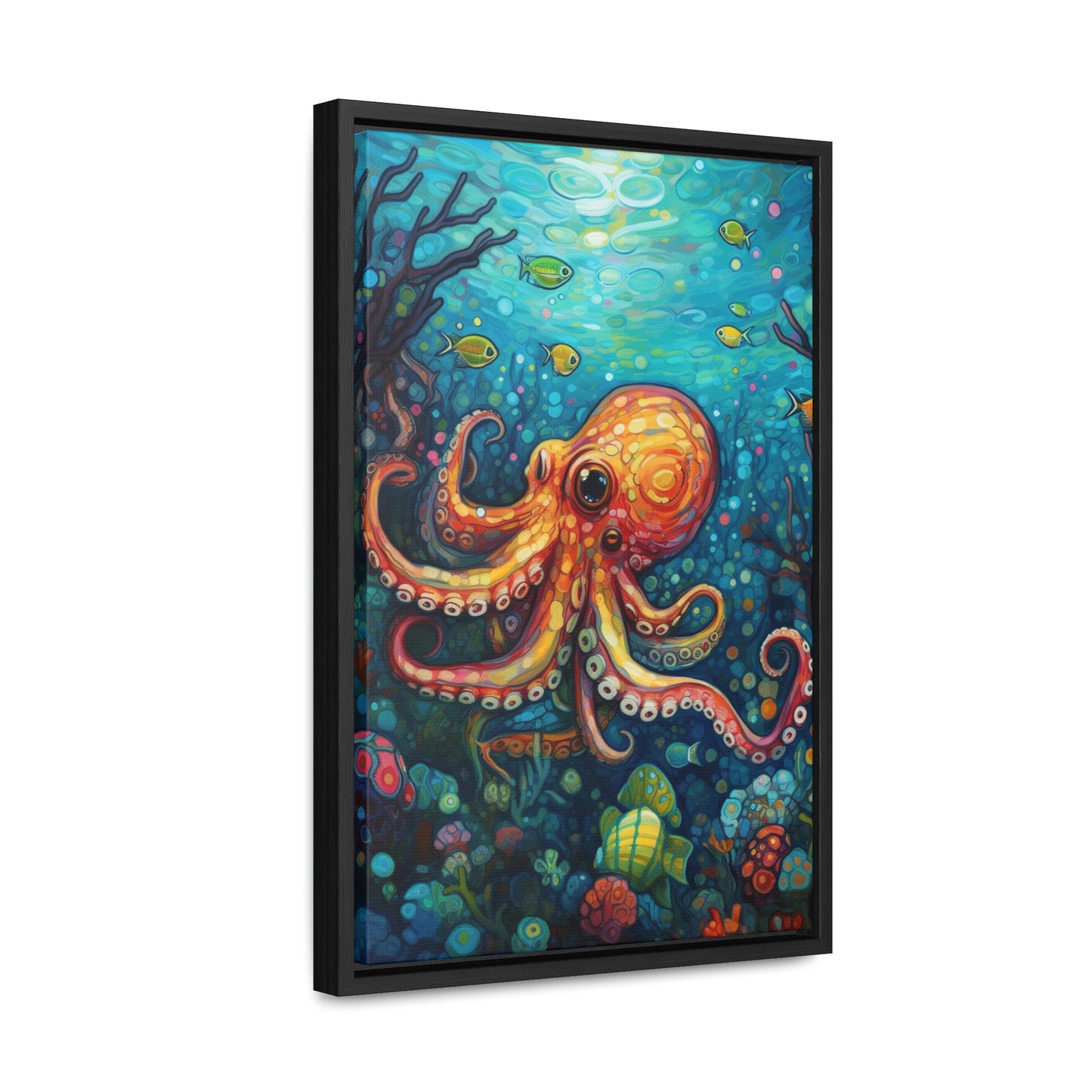 Octopus - Gallery Framed Canvas Wall Art