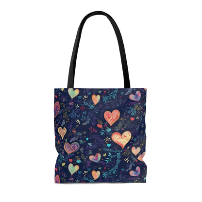 Blue Hearts - Tote Bag