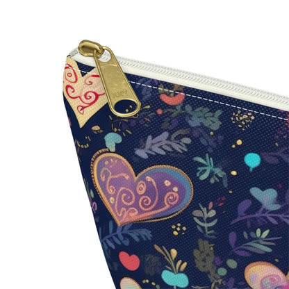 Blue Hearts - Accessory Bag