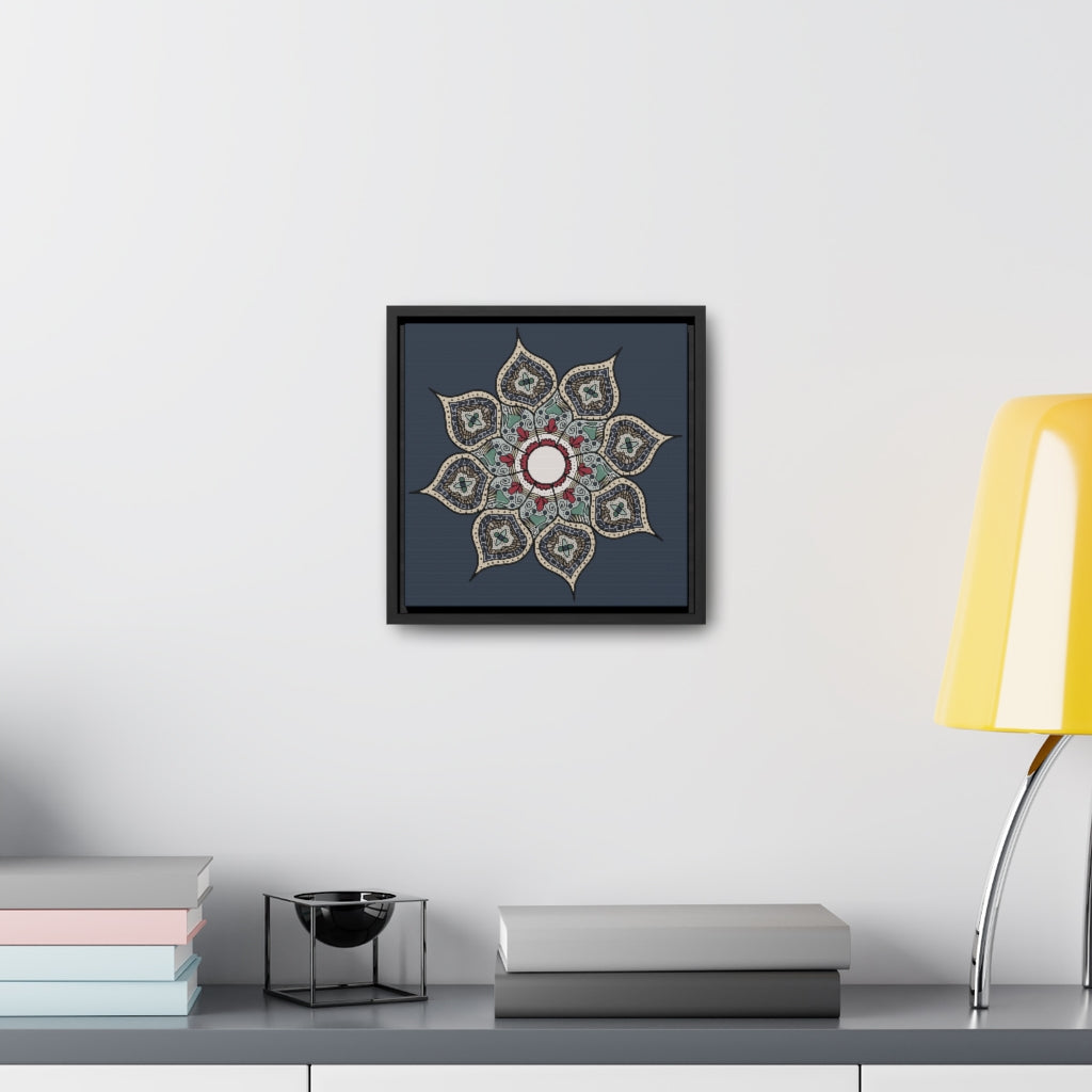 Farmhouse Mandala - Gallery Framed Canvas Wall Art