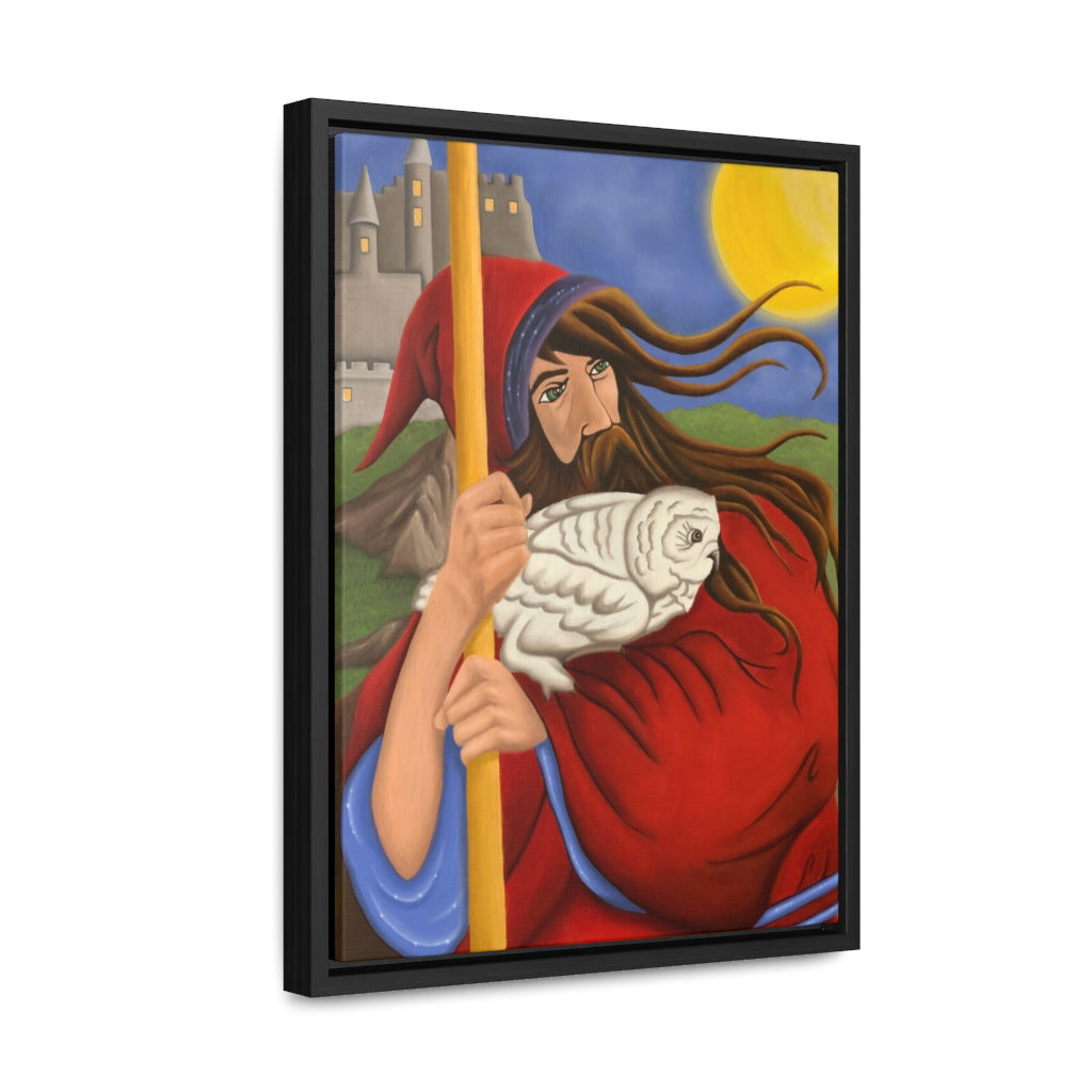 Wizard - Gallery Framed Canvas Wall Art